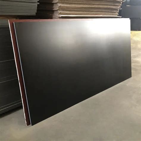 Black Brown Melamine Or Phenolic WBP Film Faced Plywood Marine Plex