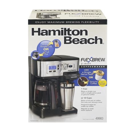 Hamilton Beach Flex Brew 2 Way Coffee Maker 1 Ct Instacart