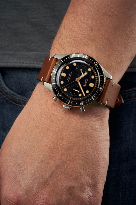 Oris Divers 65 Chronograph Review Watch Clicker