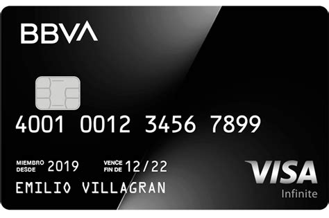 Tarjeta de crédito Infinite BBVA BBVA México