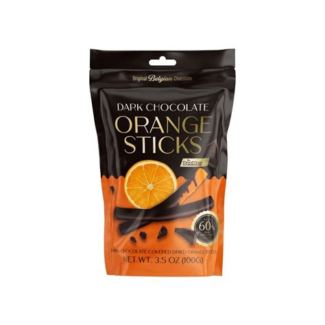 Beemax Dark Chocolate Covered Orange Sticks 35oz 12ct I Got Your Candy