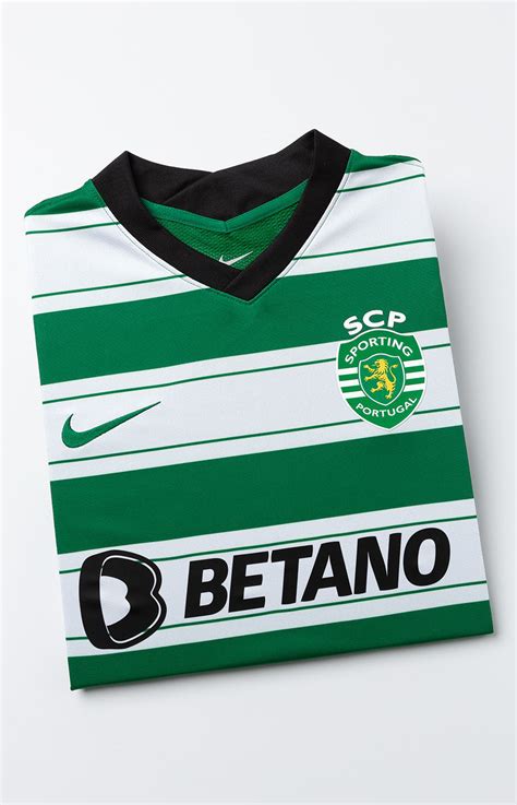 Nova Camisa Titular Do Sporting Cp Nike Mantos Do Futebol