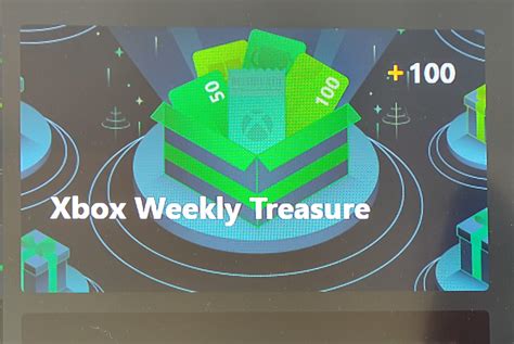 Uk Xbox Weekly Treasure Is Up 100pts Microsoftrewards