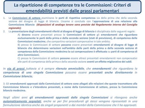 Commissioni Consiliari E Parlamentari Nelle Procedure Finanziarie Ppt