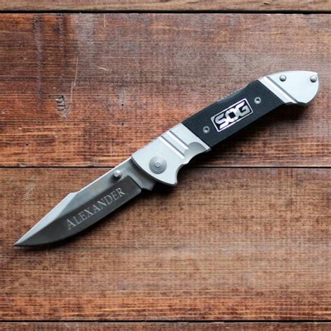 Groomsmen T Sog Fielder Assisted Personalized Groomsmen Ts Pocket Knife Best Man Dad