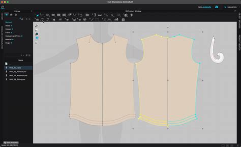 36 Clo3d Symmetric Pattern With Sewing Lyndenkiannah