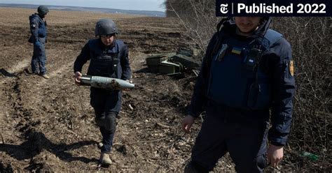 Civilians Near Kharkiv Are Discovering Timed Land Mines The New York