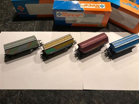 4 Spezialwagen Schüttgut SBB Roco Kaufen auf Ricardo