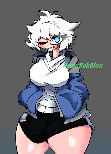 Female Sans by BeamBobBlox on DeviantArt