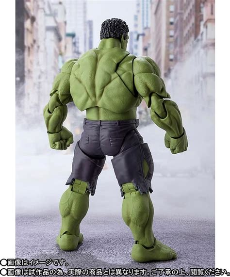 Hulk Smashes His Way In With New Avengers Figure From S H Figuarts