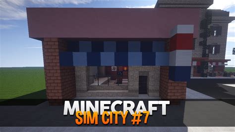 Minecraft Simcity A Barbearia Constru O E Decora O Youtube