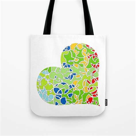 Heart Tote Bag Great T To Show Your Love Or Friendship To