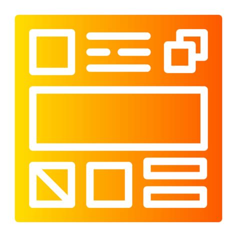 layout  interface icons