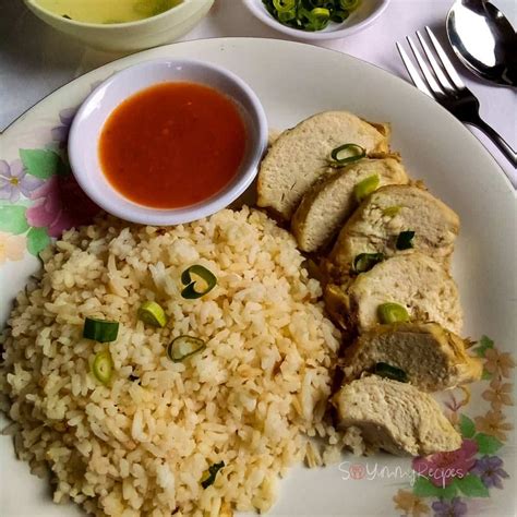 Ayam Hainan: Hainanese Chicken Rice - So Yummy Recipes