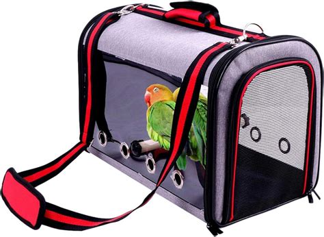 Bird Travel Bag Lightweight Bird Carrier Travel Cage Portable Pet Bird