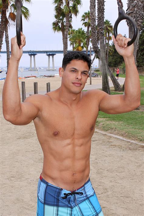 Muscular Latino Dude Carlos Loves Sport And Xxx Dessert Picture 8