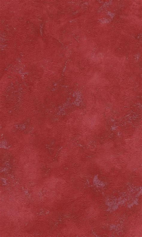 Bright Red Textured Faux Metallic Concrete Wallpaper R6577 Red