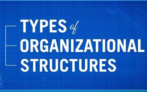 Types Of Organizational Structure With Meanings Explained