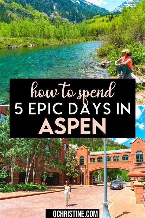 5 Day Aspen Itinerary (Spring + Summer in Aspen, Colorado) | Colorado ...