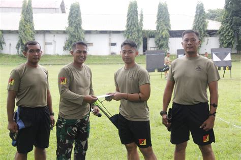 Tim Panahan Beregu Perwira Pertama Yon Kapa Mar Raih Juara Pertama