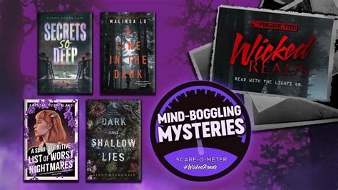 Mind-Boggling Mysteries: Scary YA Books for Halloween! - Penguin Teen