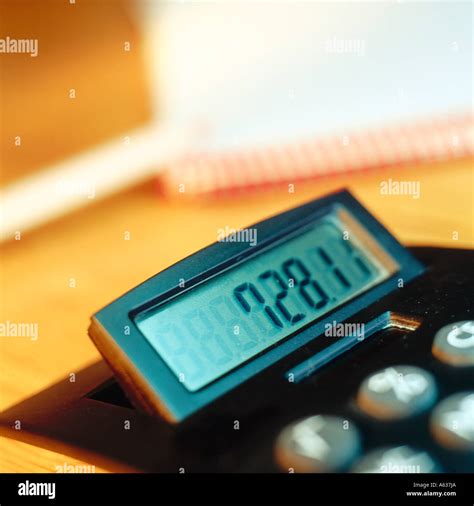 led calculator  res stock photography  images alamy