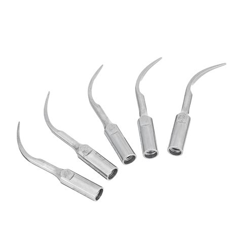 5pcs Dental Perio Tips Gd1 For Satelec Dte Ultrasonic Piezo Scaler