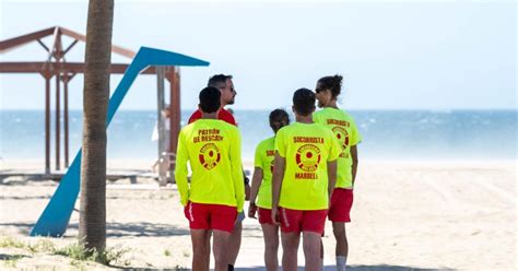 El servicio de socorrismo de las playas de San Pedro Alcántara y