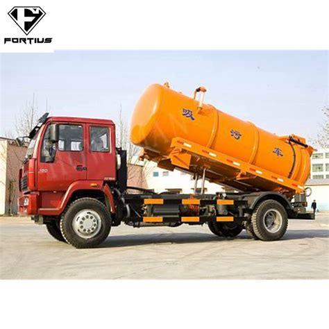 Sino Truck Howo Hp Cbm Cbm Fecal Suction Cleaning Sewage