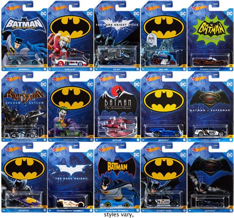 Hot Wheels Batman Themed Assorted Wholesale