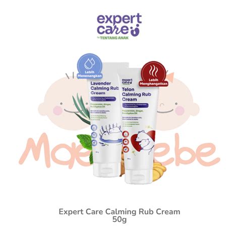 Jual Promo Expert Care Calming Rub Cream Aroma Telon Lavender Krim