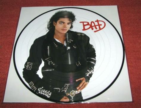 MICHAEL JACKSON BAD Picture Disc Vinyl LP Limited EBay