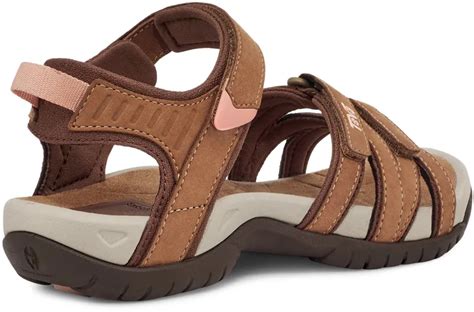 Teva Womens Tirra Leather Sandals Honey Brown