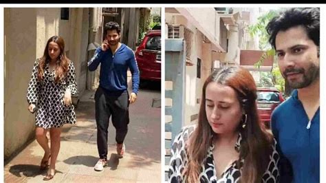 Citadel Actor Varun Dhawan Spotted Outside The Clinic With Wife Natasha