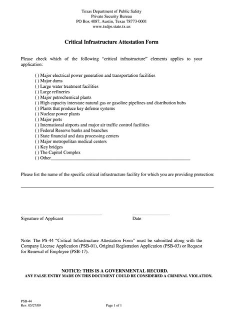 Attestation Template Word Form Fill Out And Sign Printable