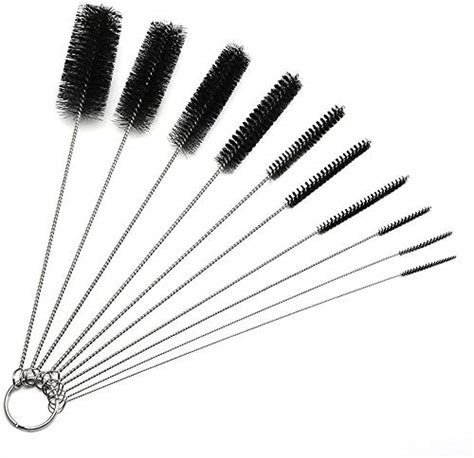 Buy Inch Nylon Tube Cleaner Brush Set Black Variety Pack Long