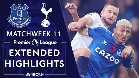 Everton V Tottenham Hotspur Premier League Highlights 1172021