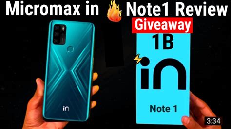 Micromax In Note 1B First Unboxing Best Specs Price Explain Full