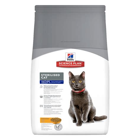 Hill's SP Feline Mature Adult 7+ Sterilised Cat, 3,5 кг - корм Хиллс ...