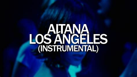 Aitana Los Ngeles Instrumental Youtube