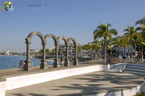 The Malecon Arches Downtown Puerto Vallarta