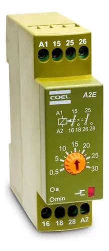 Relé Temporizador Retardo Energização Coel 30min 220v A2e MercadoLivre