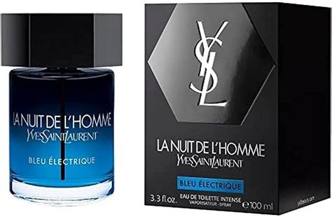 Yves Saint Laurent YSL La Nuit De L Homme Bleu Electrique Eau De