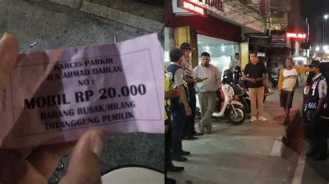 Usai Viral Harga Pecel Lele Yang Mahal Kini Giliran Nuthuk Parkir