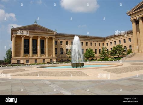 Exterior and fountain Philadelphia Museum of Art Philadelphia ...