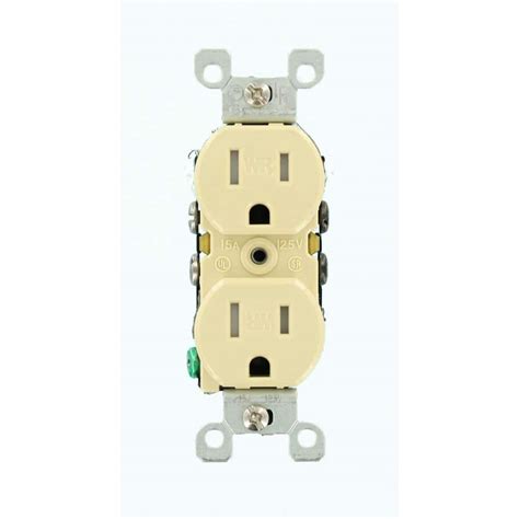 Leviton V Tamper Weather Resistant Duplex Outlet Receptacle