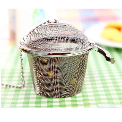 Tea Strainer Teapot Stainless Steel Ball Tea Spice Strainer Mesh Tea