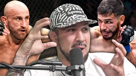 Brendan Schaub PREDICTS Alexander Volkanovski Vs Yair Rodriguez UFC