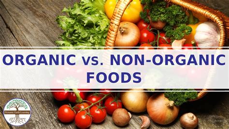 Organic Food Vs Non Organic Food