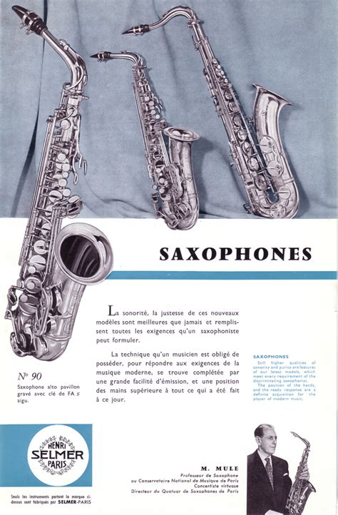 Selmer Paris Advertising (7) - Adolphesax